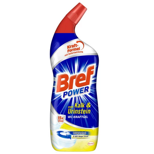 Bref Power WC-Kraftgel Gegen Kalk & Urinstein 750ML 1 Bref Power WC-Kraftgel Gegen Kalk & Urinstein 750ML