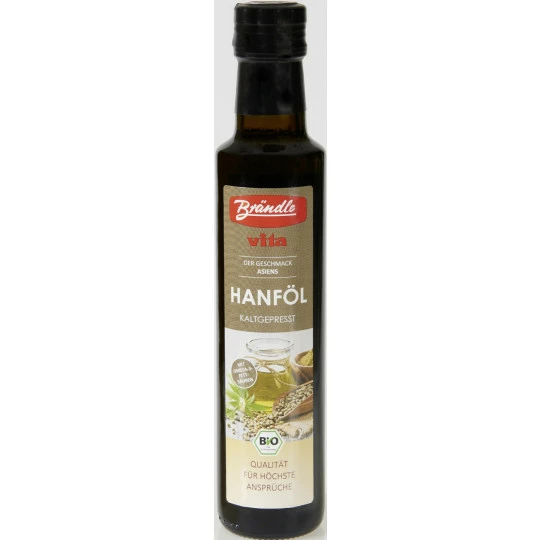 Brändle Vita Bio Hanföl Kaltgepresst 250ML 1 Brändle Vita Bio Hanföl Kaltgepresst 250ML