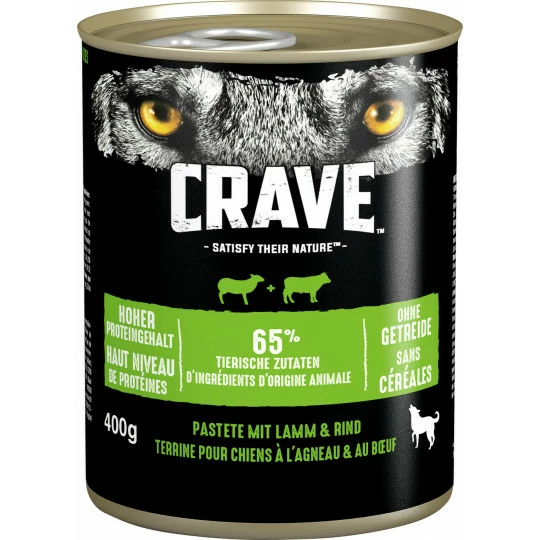 Crave Mit Lamm Und Rind 400G 1 Crave Mit Lamm Und Rind 400G