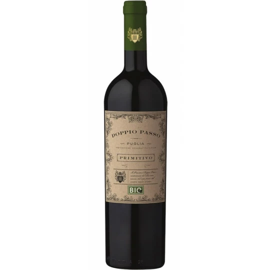 Doppio Passo Bio Primitivo IGT 0,75L 1 Doppio Passo Bio Primitivo IGT 0,75L