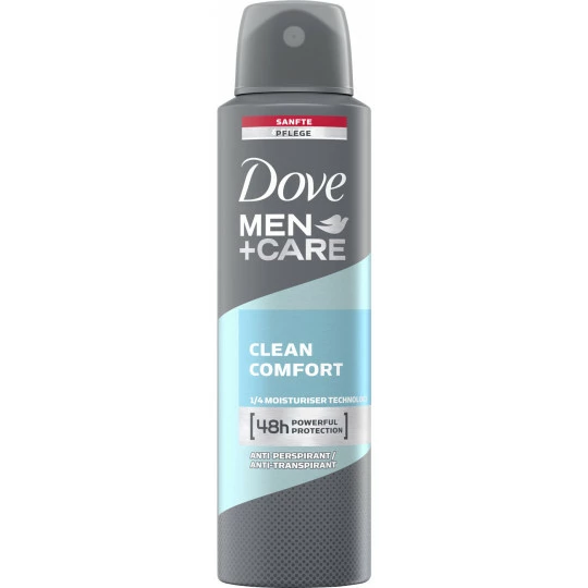 DOVE Men Deo-Spray Comfort 150ML 1 DOVE Men Deo-Spray Comfort 150ML