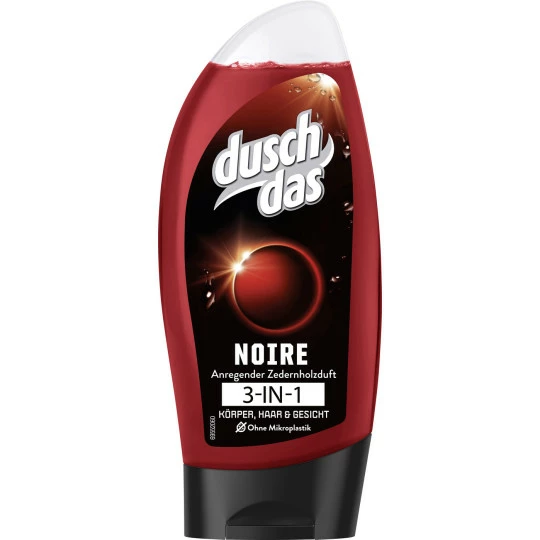 Duschdas 3 In 1 Duschgel & Shampoo Noire 250ML 1 Duschdas 3 In 1 Duschgel & Shampoo Noire 250ML