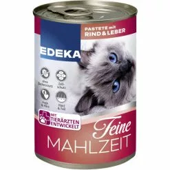 EDEKA Feine Mahlzeit Pastete Mit Rind & Leber 400G