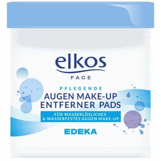 EDEKA Elkos Augen Make-up Entferner Pads 100ST 1 EDEKA Elkos Augen Make-up Entferner Pads 100ST