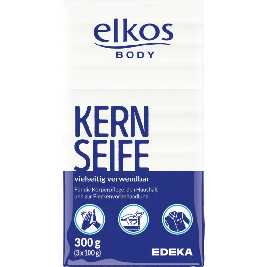Elkos Kernseife 3x 100G 1 Elkos Kernseife 3x 100G