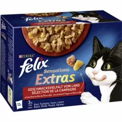 Felix Extras Vielfalt Vom Land In Gelee 12x85G