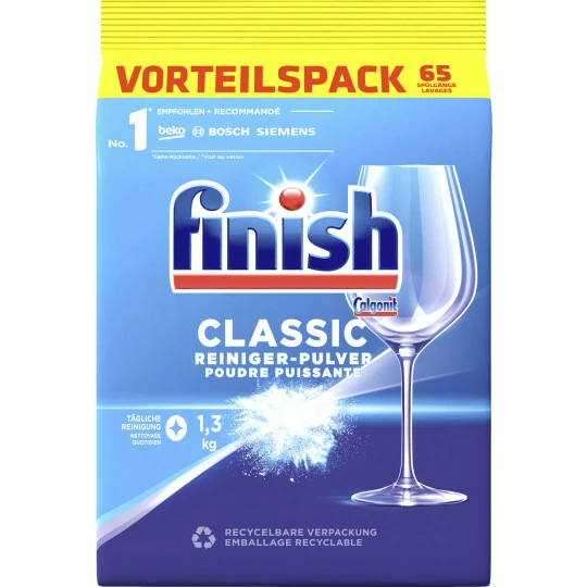 Finish Classic Reiniger Pulver 1,3KG 1 Finish Classic Reiniger Pulver 1,3KG