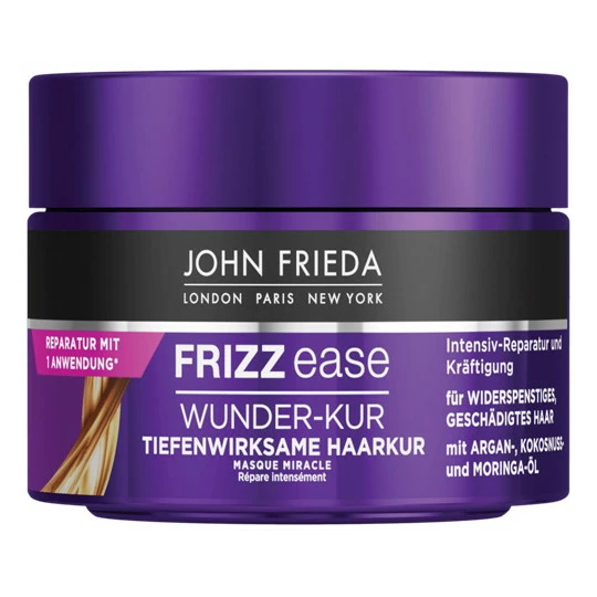 John Frieda Frizz Ease Wunderkur Tiefenwirksame Haarkur 250ML 1 John Frieda Frizz Ease Wunderkur Tiefenwirksame Haarkur 250ML