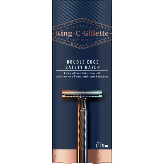 Gilette King C. Gillette Double Edge Safety Razor 1 Gilette King C. Gillette Double Edge Safety Razor