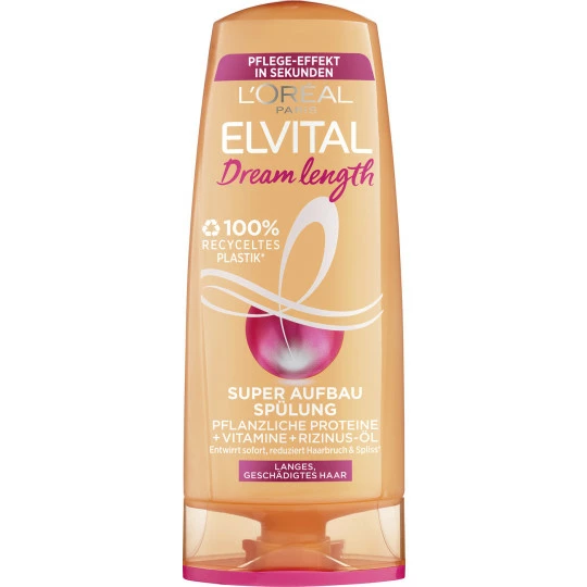 L'Oreal Elvital Dream Length Super Aufbau Spülung 250ML 1 L'Oreal Elvital Dream Length Super Aufbau Spülung 250ML