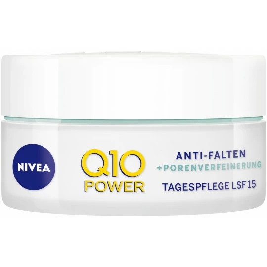 NIVEA Q10 Power Anti-Falten Porenverfeinernde Tagespflege LSF15 50ML 1 NIVEA Q10 Power Anti-Falten Porenverfeinernde Tagespflege LSF15 50ML