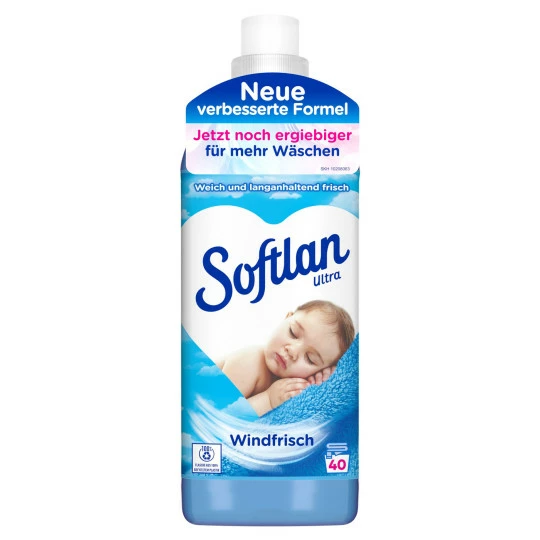 Softlan Ultra Weichspüler Windfrisch 1L 40WL 1 Softlan Ultra Weichspüler Windfrisch 1L 40WL