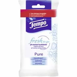 Tempo Fresh To Go Pure Feuchttücher 10ST