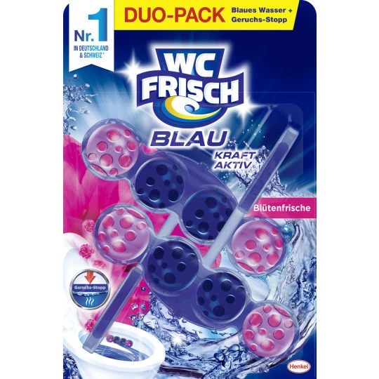 WC Frisch Blau Kraft Aktiv Blütenfrische 100G 1 WC Frisch Blau Kraft Aktiv Blütenfrische 100G