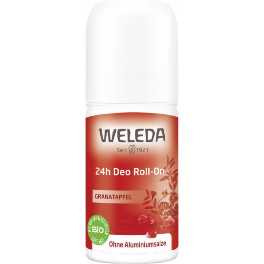 Weleda 24h Deo Roll-On Granatapfel 50ML 1 Weleda 24h Deo Roll-On Granatapfel 50ML