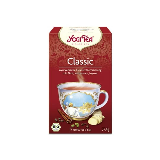 Yogi Tea Bio Classic Cinnamon Spice 17ST 37,4G 1 Yogi Tea Bio Classic Cinnamon Spice 17ST 37,4G